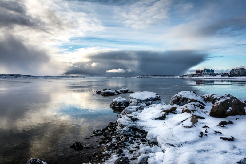 Inukjuak landscape and sky
