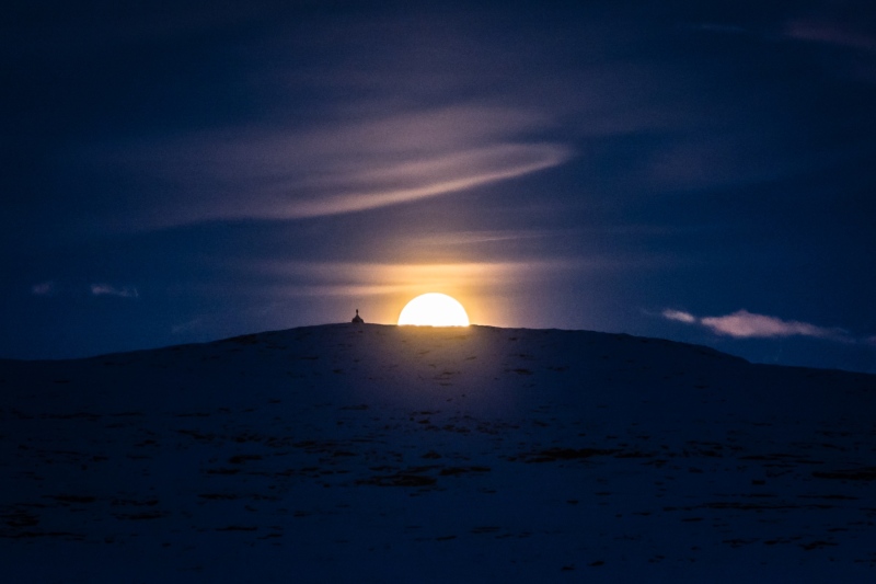 Inukjuak landscape and sky